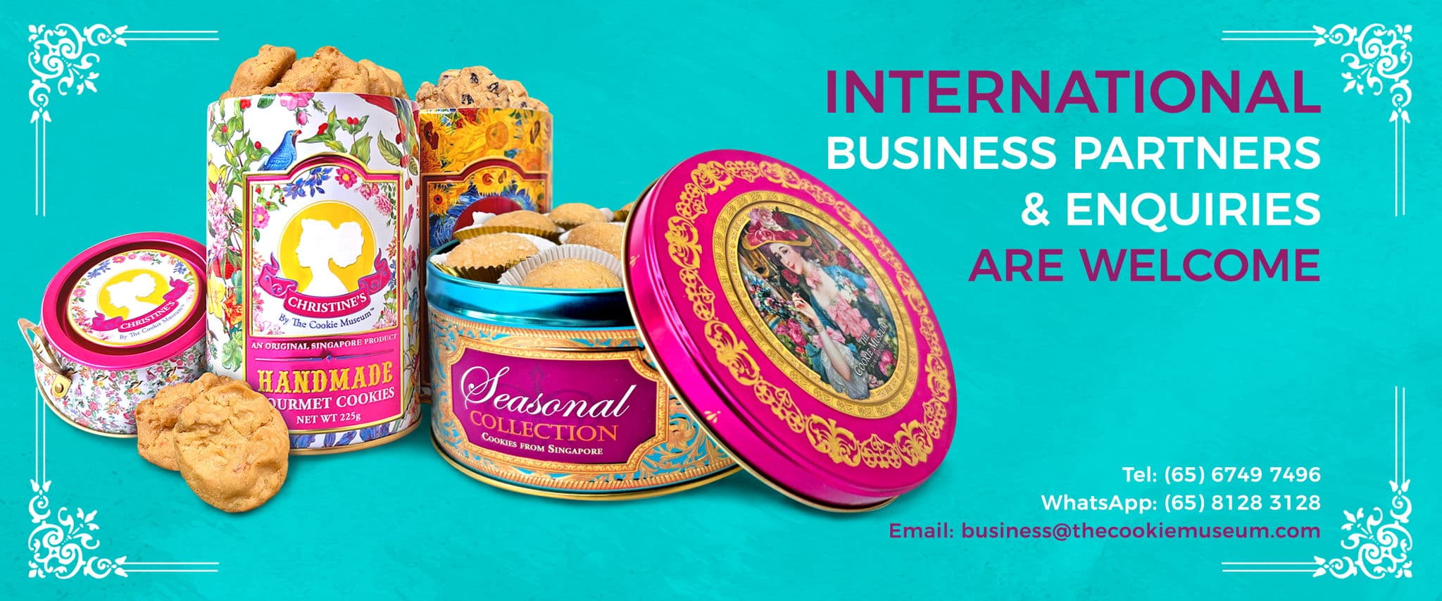 The Cookie Museum Landing Page